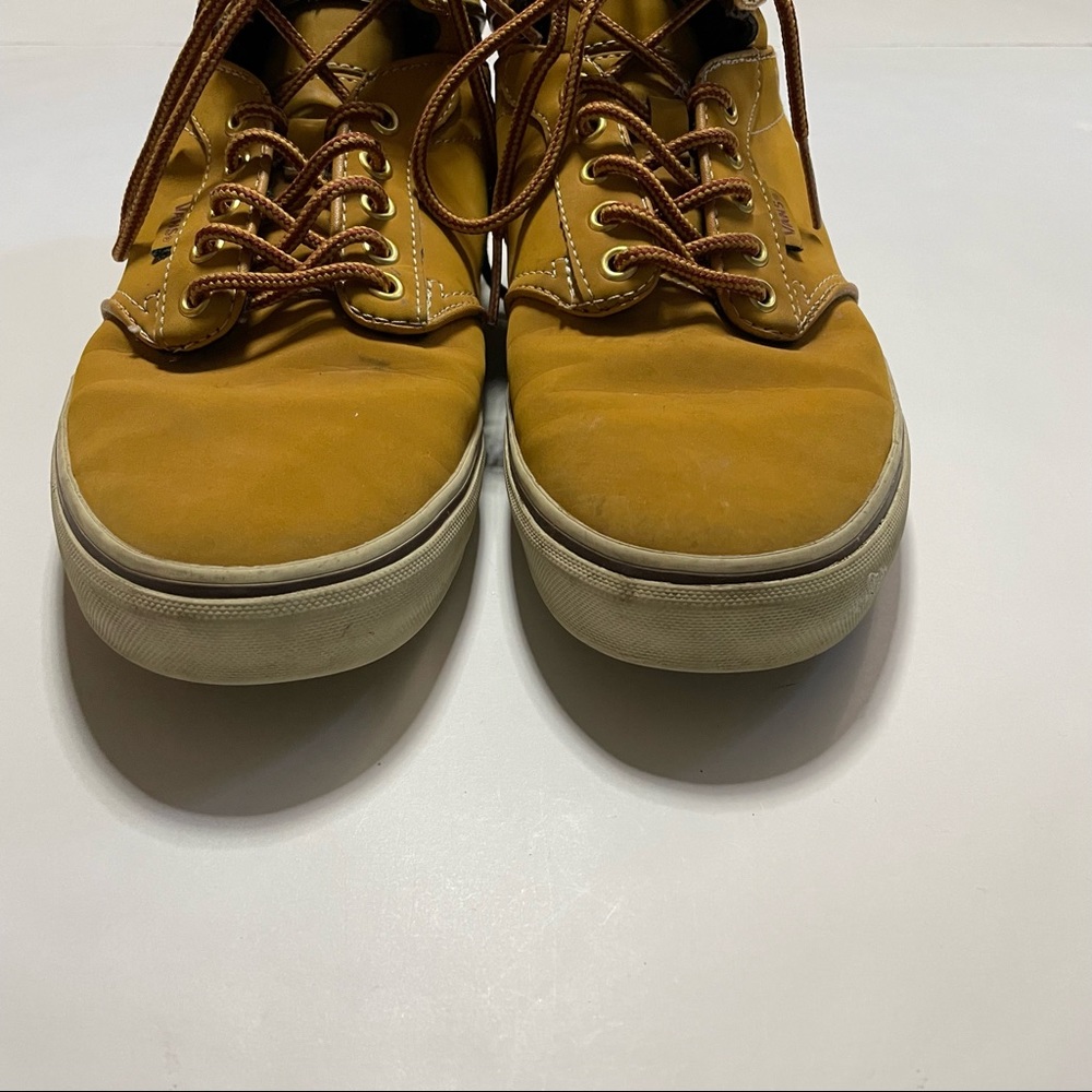 Vans Atwood Hi Brown Synthetic Lace Up Trainers Streetwear Shoes Mens Size 9 - Picture 5 of 10